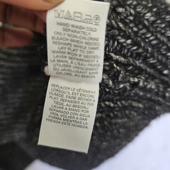 Victoria Secret Women Fair Isle Cabin Cozy Chunky Knit Oversize Hoodie Sweater L - Picture 10 of 12